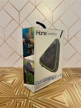iHome Go+Grip Splashproof Bluetooth Speaker with Speakerphone